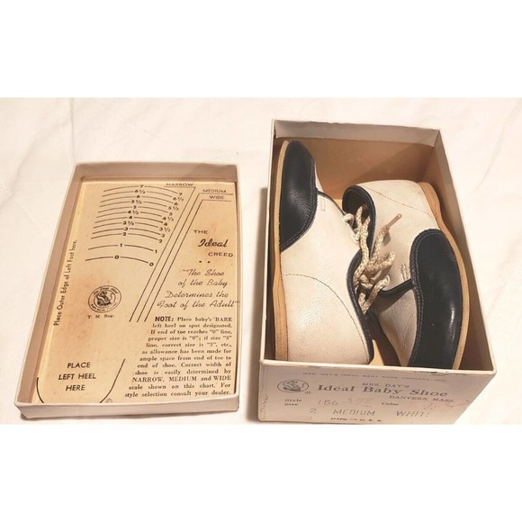 mrs. days ideal baby shoes Shoes Vintage Pair Mrs Days Ideal Baby